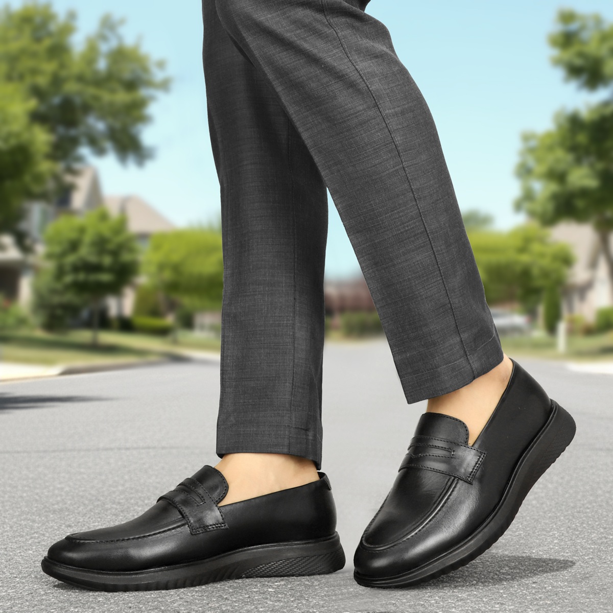 Retro - Mens Casual Slip-On - Image 4