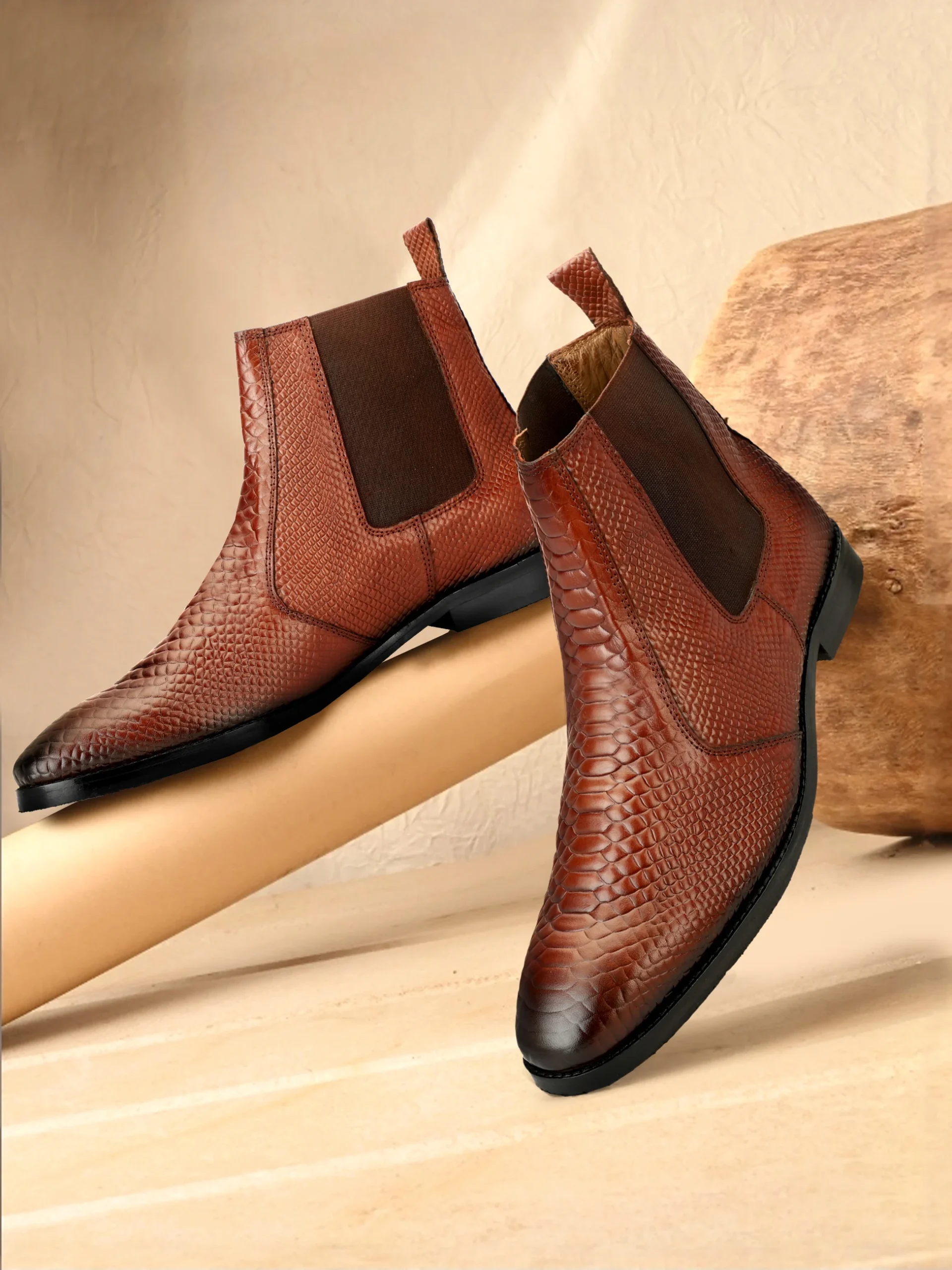 Fuel - Croco Chelsea Boot - Image 5